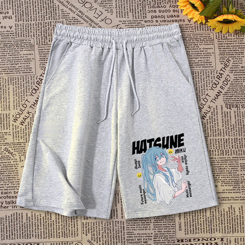 Hatsune Miku Shorts Summer Mal - Summer Clothing Brands 评论和价格